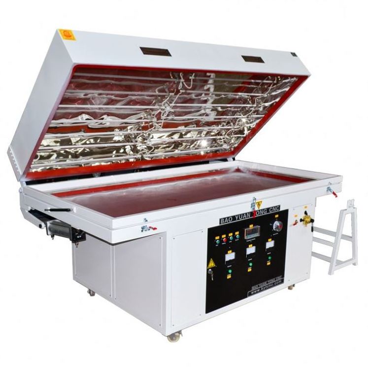 Hot Sell Automatic Pvc Mdf Door Vacuum Membrane Press Machine