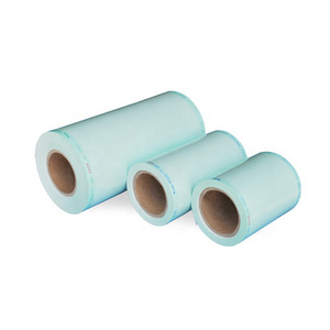 Manufacturer price disposable medical packaging 50mm*200m flat sterilization pouch rolls