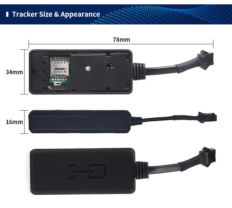 Hot Selling Real Time GPS Tracker 4g For Car Vehicle Bike Tracking Device Real Time Motorcycle GPS Locator Tracker System