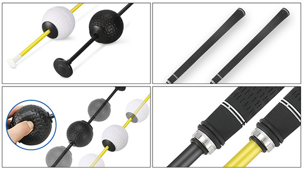 SPERDE  Golf Swing Trainer - Golf Swing Speed Trainer with Magnetic Sliding Timing Ball - Premium Swing Trainer Aid to Increase