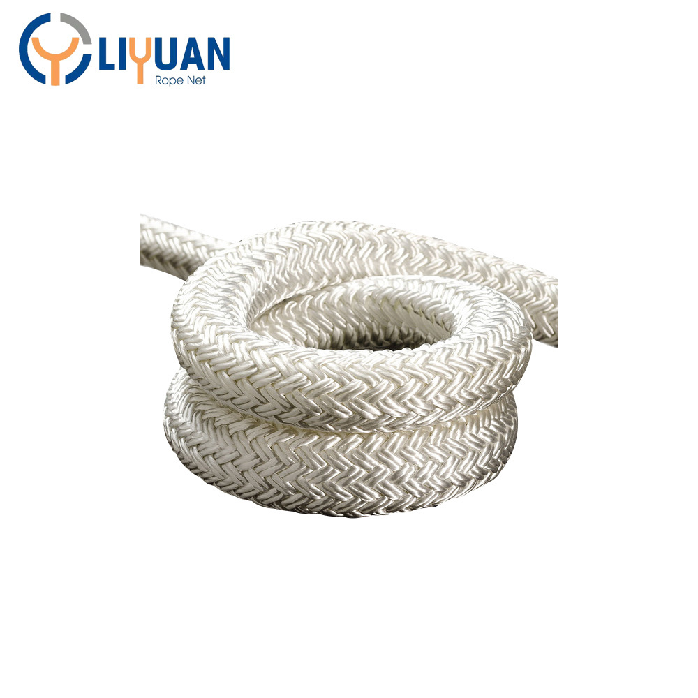 nylon pp rope polypropylene pet rope double braided rope