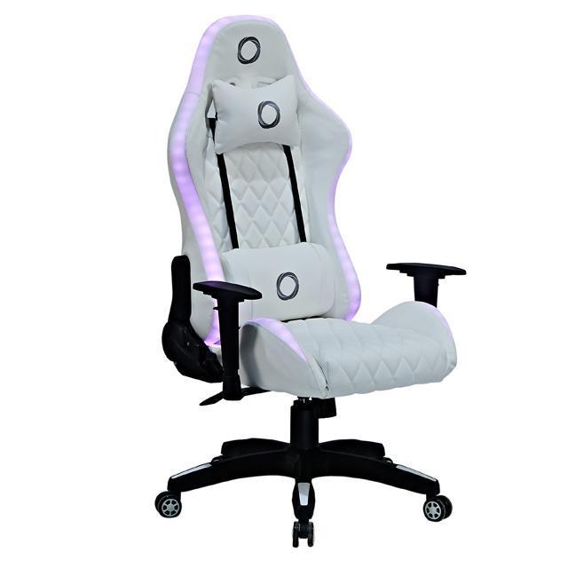 Popular production and marketing styles LED  computer game racing gaming chair gaming chair with footrest can lie down