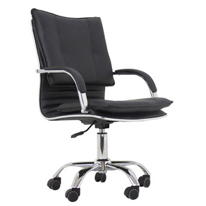 Good quality ergonomic executive office chair leather massage  black and golden velvet office chair