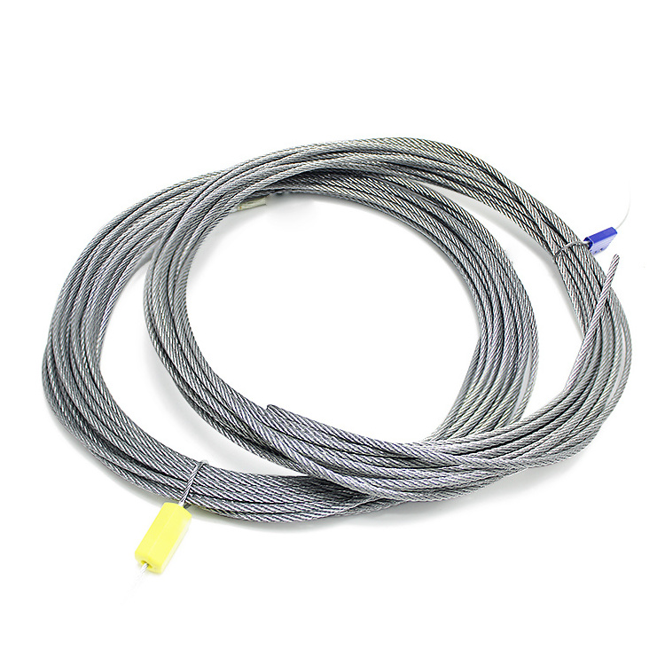 galvanized air craft steel wire rope, cut to length steel wire rope made in Korea