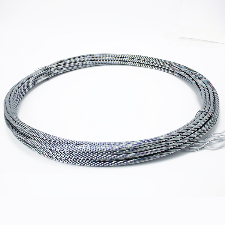 galvanized air craft steel wire rope, cut to length steel wire rope made in Korea