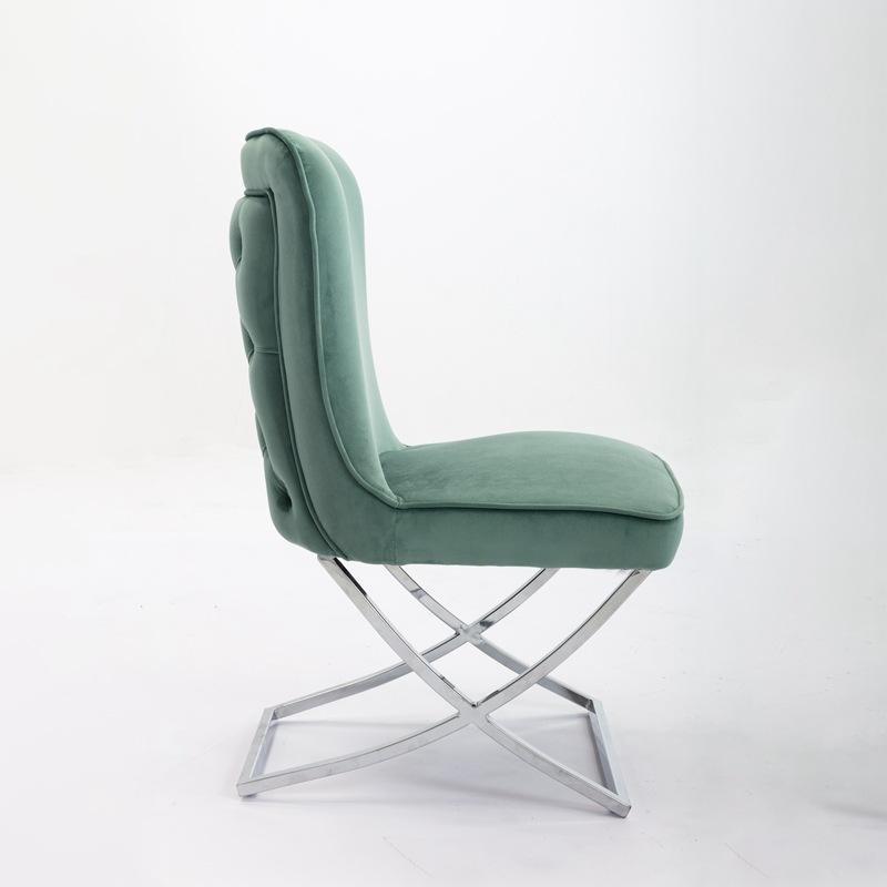 2024 New style  Black Green Hans Wegner Chairs Cushion Wing leather Dining Chair dining room furniture