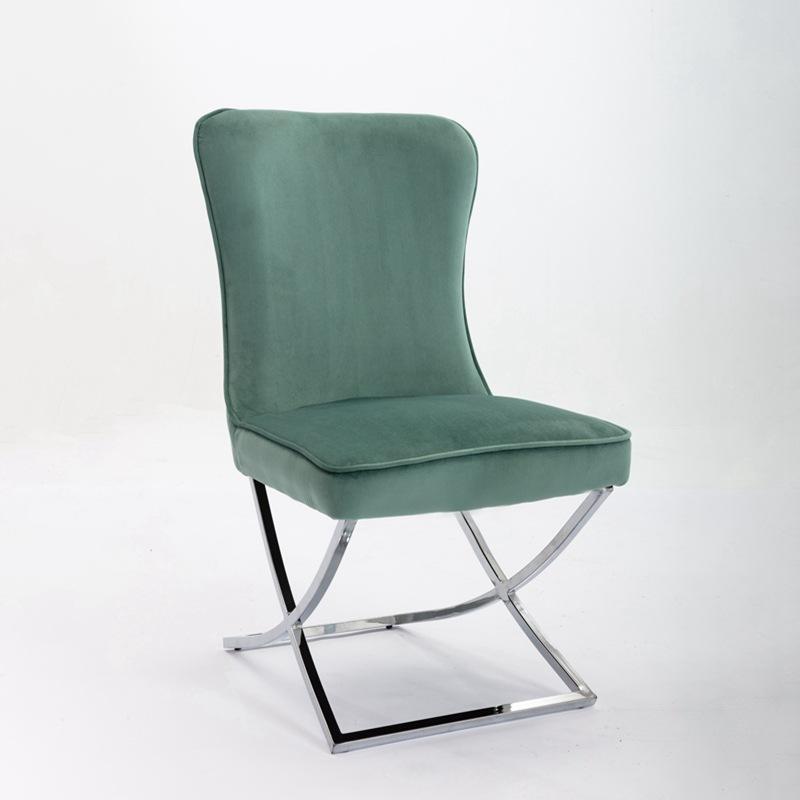 2024 New style  Black Green Hans Wegner Chairs Cushion Wing leather Dining Chair dining room furniture