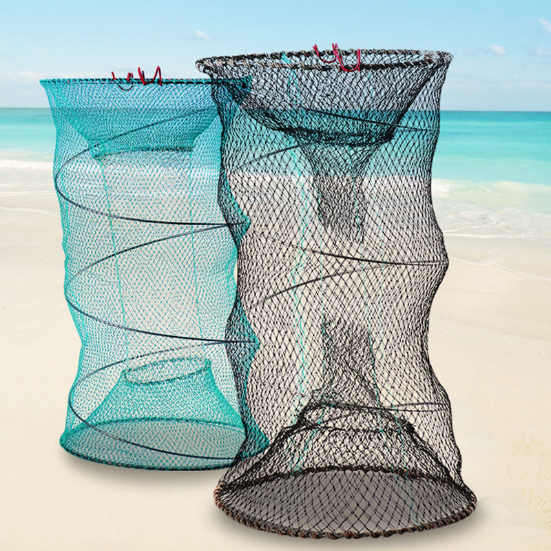 Customizable Length High Strength Multifilament Nylon Hand Net Sea Pot Fishing Cage Trap for Shrimp Small Fish Double Knot Type