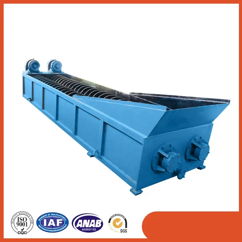 High efficiency Mining screw spiral stone gravel pebble sand washing machine for sale