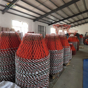 14mm Large Welded Upright Orange Heavy Duty King Snow Crab Trap with Aquaculture cage