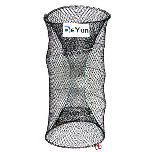 Wholesale commercial spring aquaculture trap steel frames lobster fish cage fishing trap