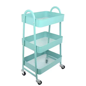 Wholesale price corridor multifunctional shelf beauty salon hair perm storage salon cart