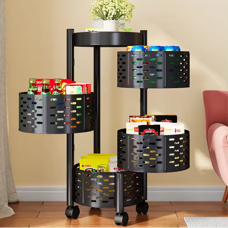 5 Tier Vegetable And Fruit Rack Degree Basket Fruit Vegetable Storage Rack Vegetable Rack For Home