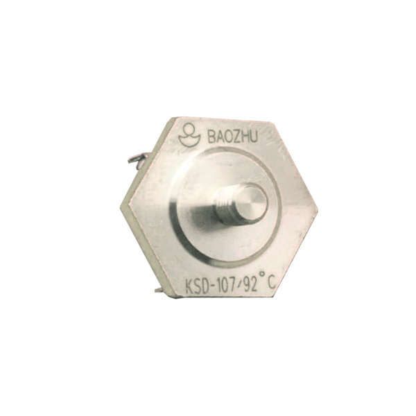 M4 KSD thermal cut off switch screw Hexagon aluminum Cu vertical thermostat thermal protector for motor KSD