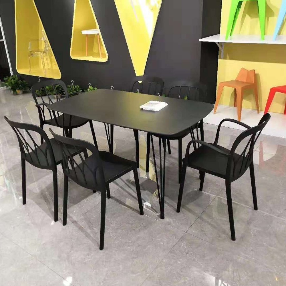 Event Sillas Restaurant Outdoor Dine Normal Plastic Chair With Dining Tables