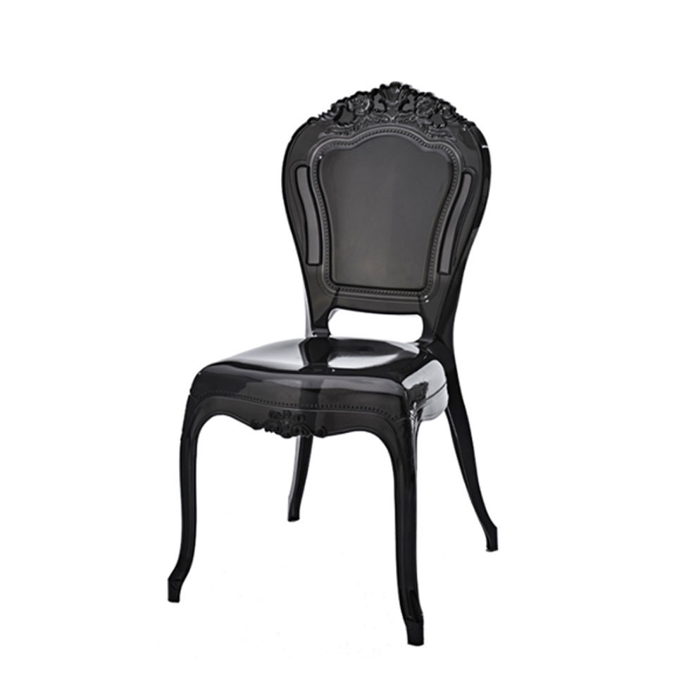 Wholesale Cheap Price Outdoor PC Plastic Chair Plastic High Back Plastic Throne Chair