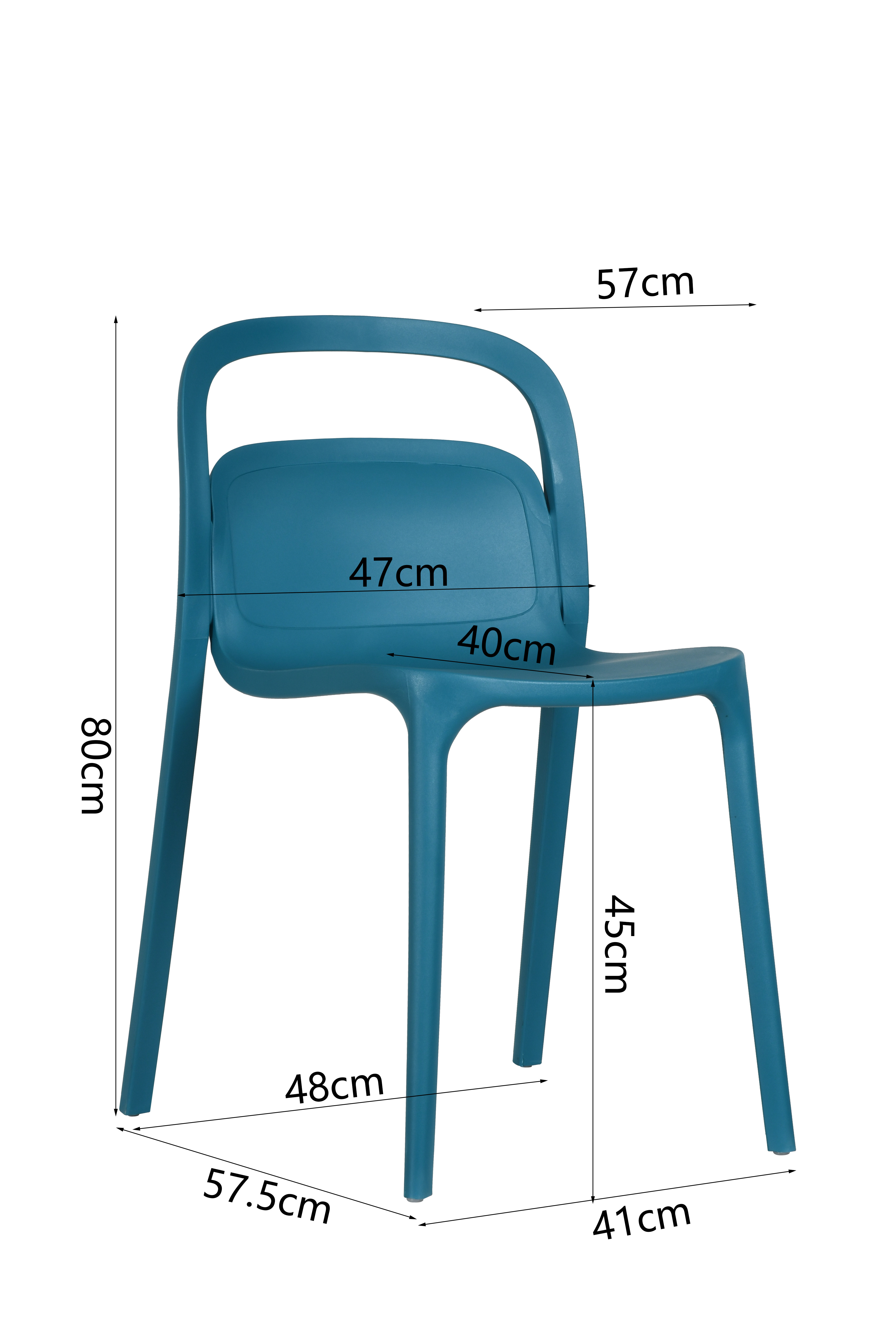 Eco-friendly Back Breathable Colorful Dining Stackable pp Plastic Stacking Silla Cadeira Sedia plastic dining chair