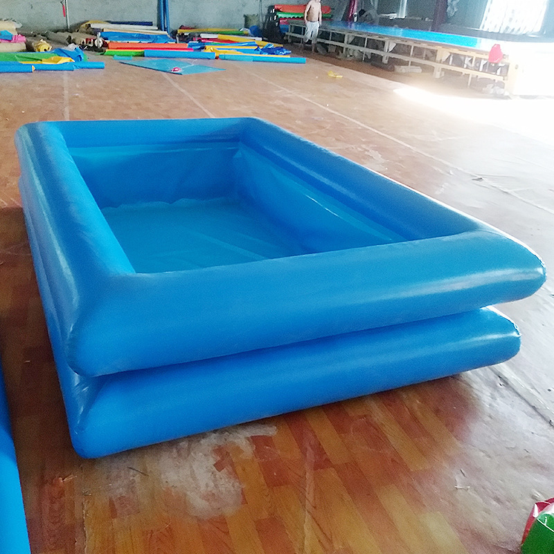 Small inflatable portable agricultural and fishery aquaculture tanks and fish ponds