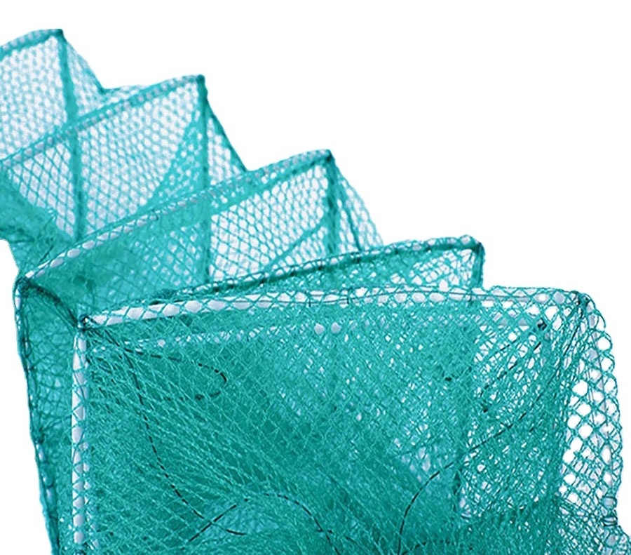 HDPE Long Trap Fishing Trap Cast Net Trap Fishing Live Crayfish/Crab/Lobster