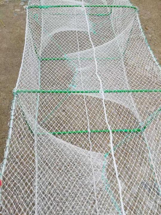 HDPE Long Trap Fishing Trap Cast Net Trap Fishing Live Crayfish Crab Lobster