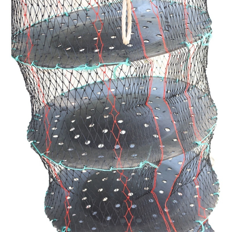 Hot sale oyster equipment farming cages  38 * 10 layers  customized oyster scallop  trap breeding lantern net