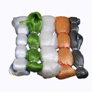 Factory Monofilament Nylon Polyester PE Knotted Fishing Net with many size