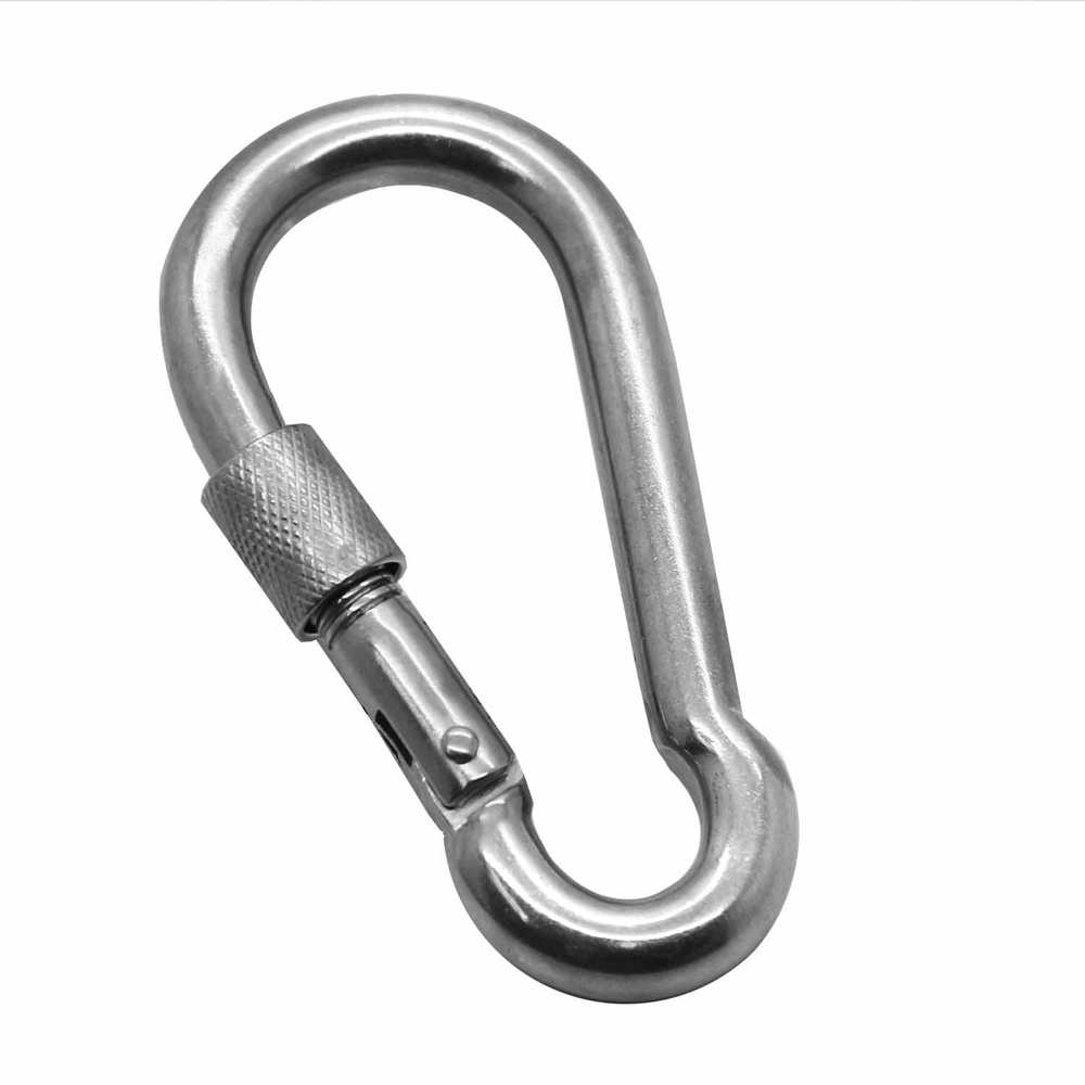 Wear-resistant snap hook, new thickened iron chain buckle, swivel safety buckle