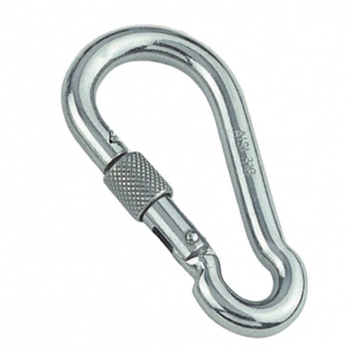 Wear-resistant snap hook, new thickened iron chain buckle, swivel safety buckle