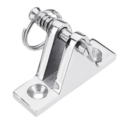 316 Stainless Steel Marine Hardware Heavy Duty Hatch Flush Butt Casting Door Hinge Marine Hinge