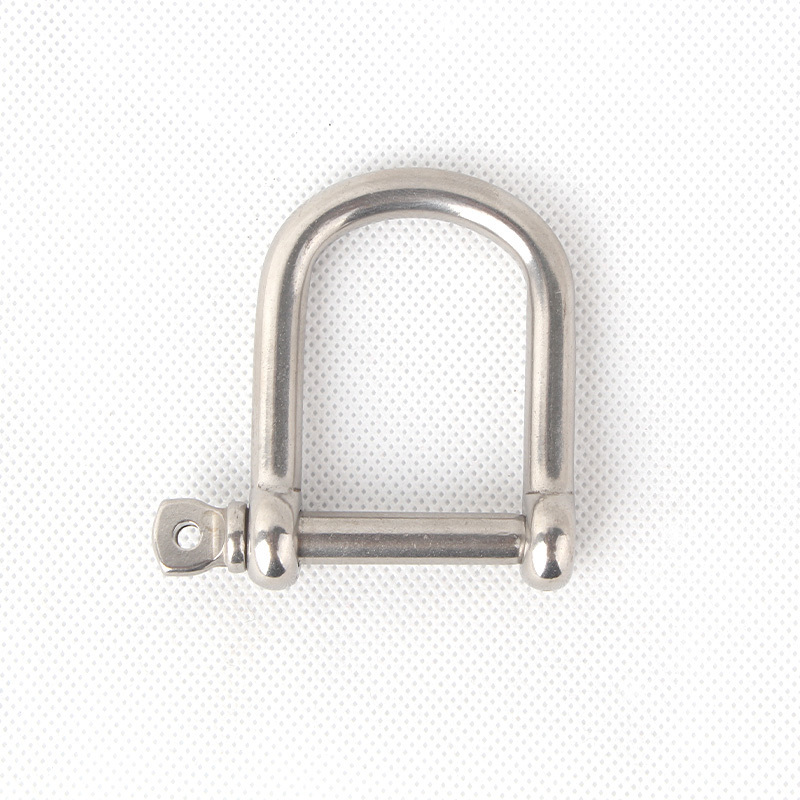 Comfortable Design Ss304/316 Stainless Steel Marine Hardware Wide Dee Shackle