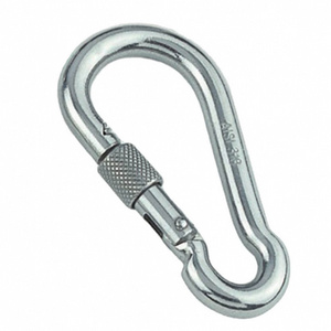 Wholesale high quality 304 stainless steel snap hook lifeline hook mountaineering insurance buckle hook