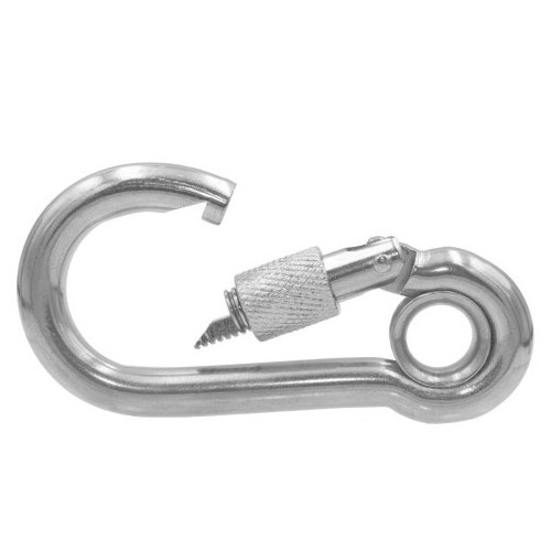 Factory wholesale carabiner safety spring snap hook stainless steel carabiner Hook M4 M5 M6 M7 M8