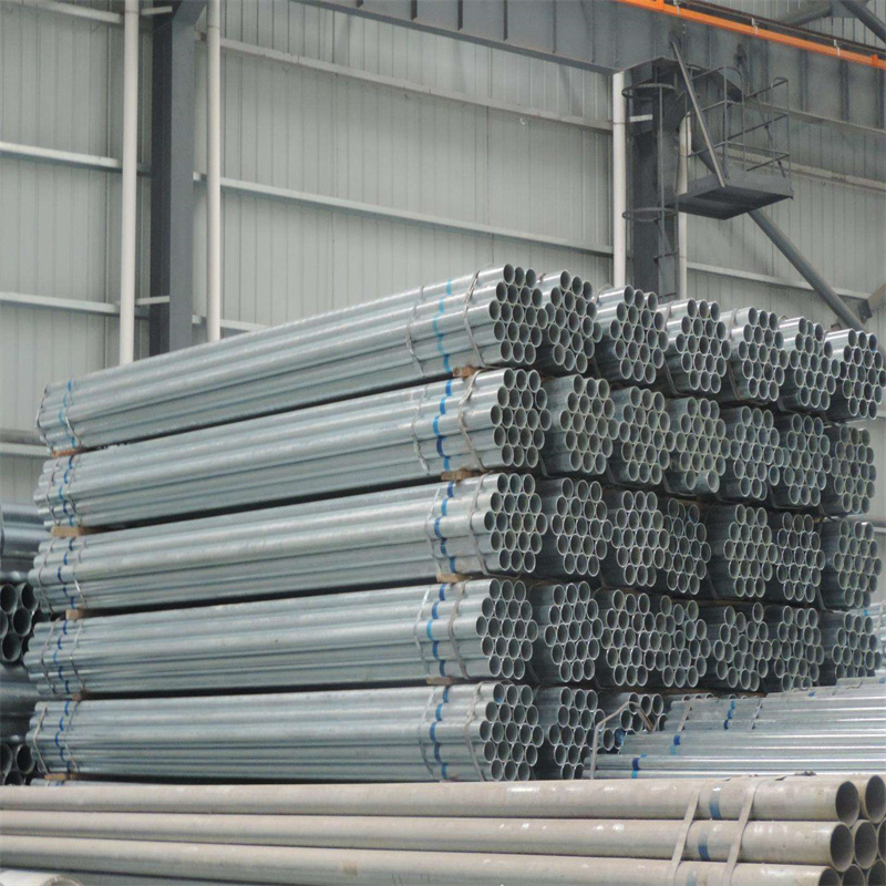 Factories Pre Galvanized Pipe 4 Inch Galvanized Iron Pipe Galvanized Steel Tube