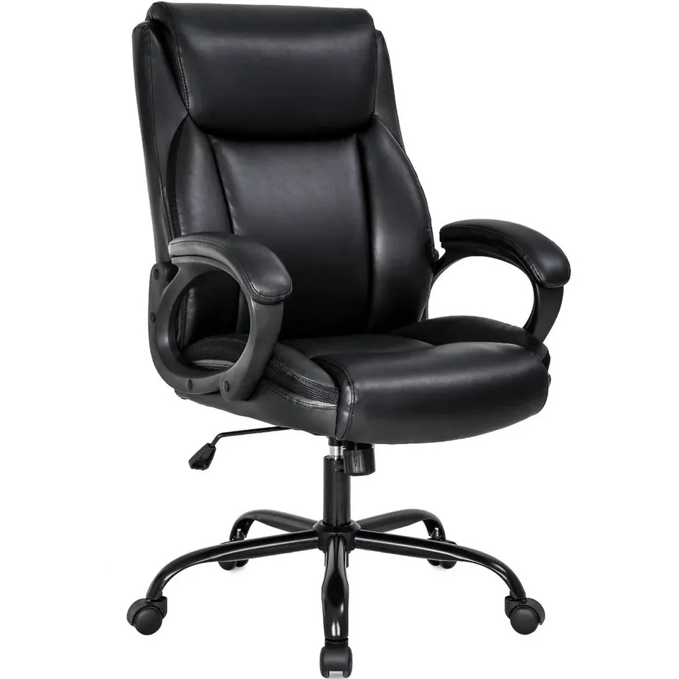 Modern Luxury Multifunction Swivel Manager Chairs Adjustable PU Leather Boss Office Chairs with Wheels