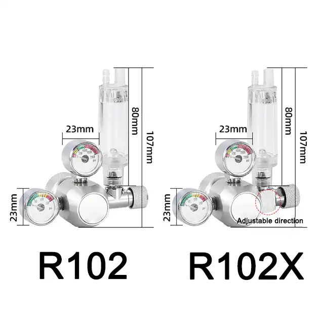 Aquarium Products Supplies Carbon Dioxide Bottle Pressure Reducing Valve Solenoid Valve R106/R106X