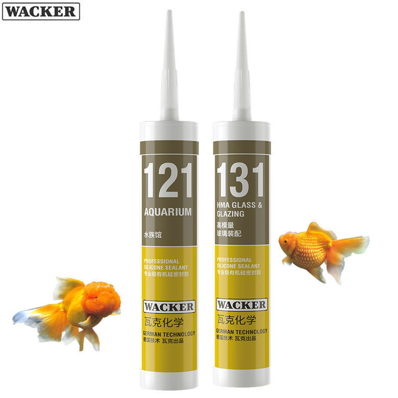 Wacker aquarium glue aquarium aquarium special glass glue strong transparent waterproof leakage mending glue