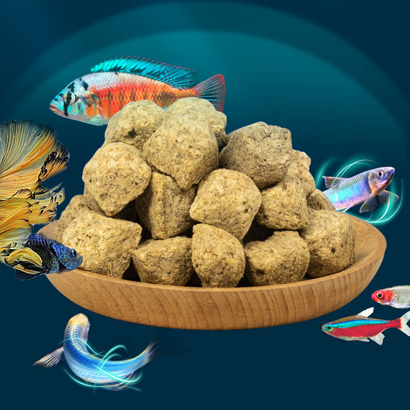 Freeze-dried salt water fish food Beta fish food  Bites fish food natural flavors