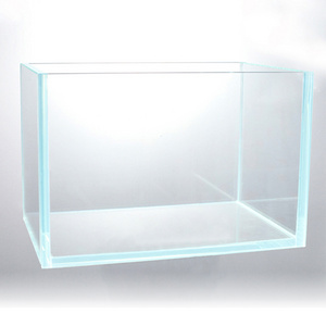 wholesale Customizable aquarium large crystal ultra white glass fish tank aquarium