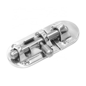 Buckle Lock Stainless Steel Barn Sliding Door Bolt Sliding Lock 90 Degree Right Angle Latch Door Lock