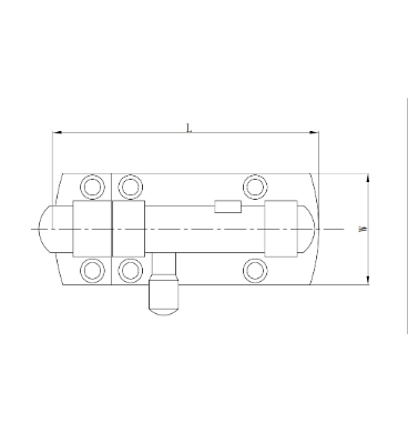 Buckle Lock Stainless Steel Barn Sliding Door Bolt Sliding Lock 90 Degree Right Angle Latch Door Lock