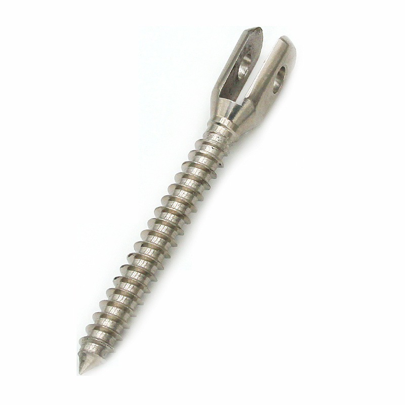 High Quality Machining Stainless Steel Welded Lifting Wood Screw Rigging Hardware Eye Flat Bolt Lag Eye Screw with Shoulder