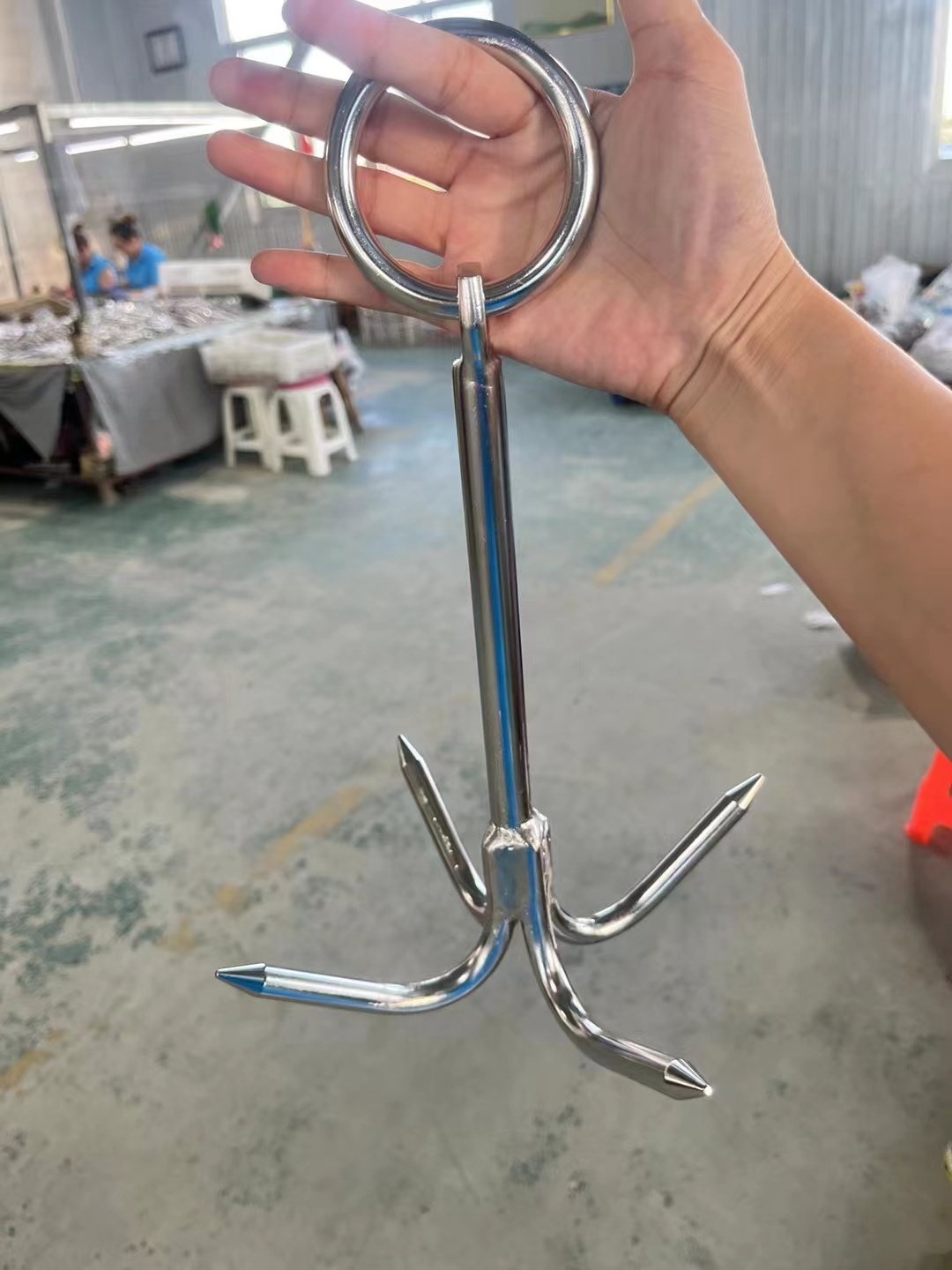 Four Claw Boat Anchor Supplier Marine Hardware AISI 304 316 Four Claw Anchor For Boat