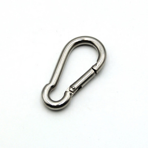 ss304 316 Carabiner Hook Stainless Steel Spring Hook Rigging Hardware DIN5299 Form C Snap Hook