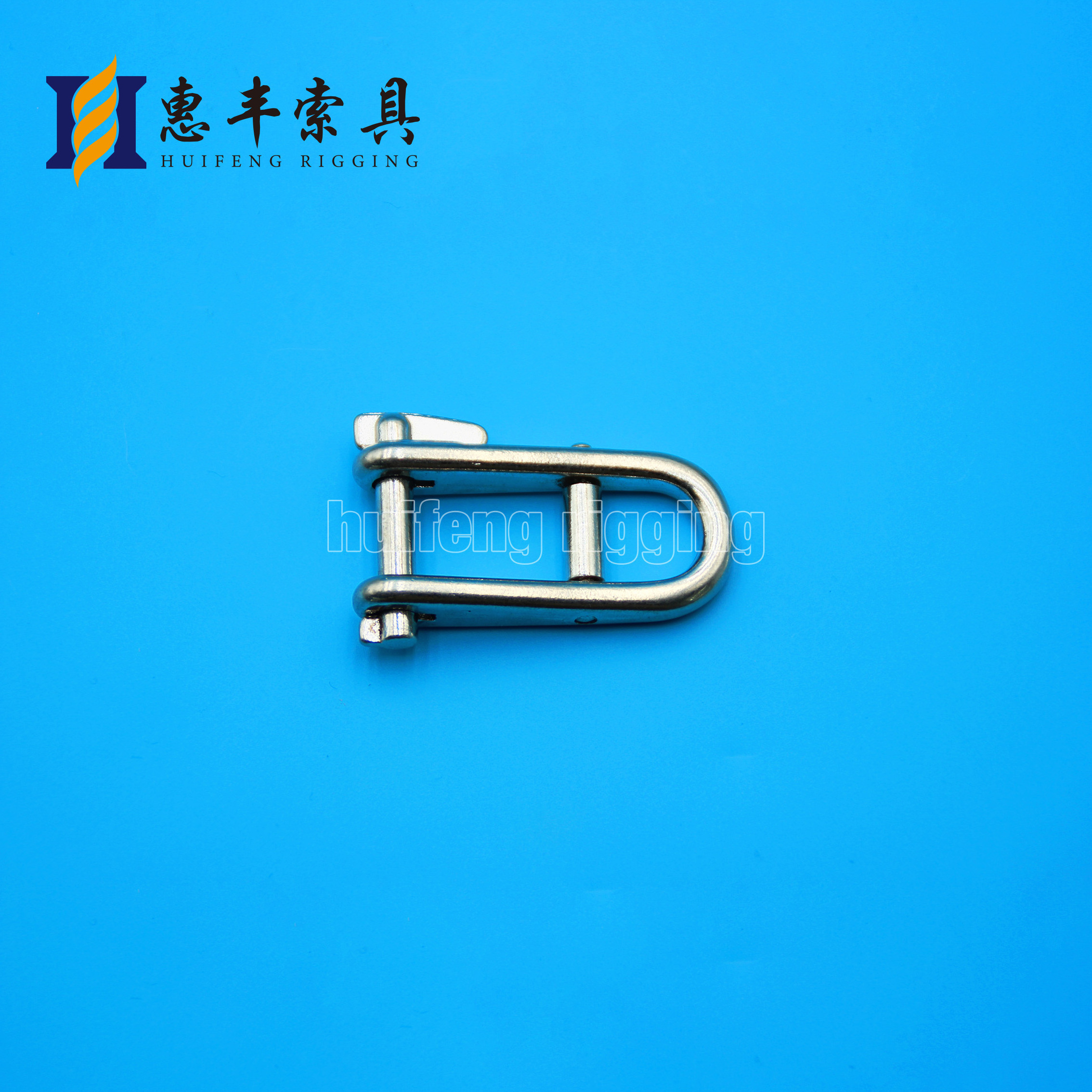 High quality marine hardware stainless steel 304/316 Marine Grade Key Pin D Shackle with Bar