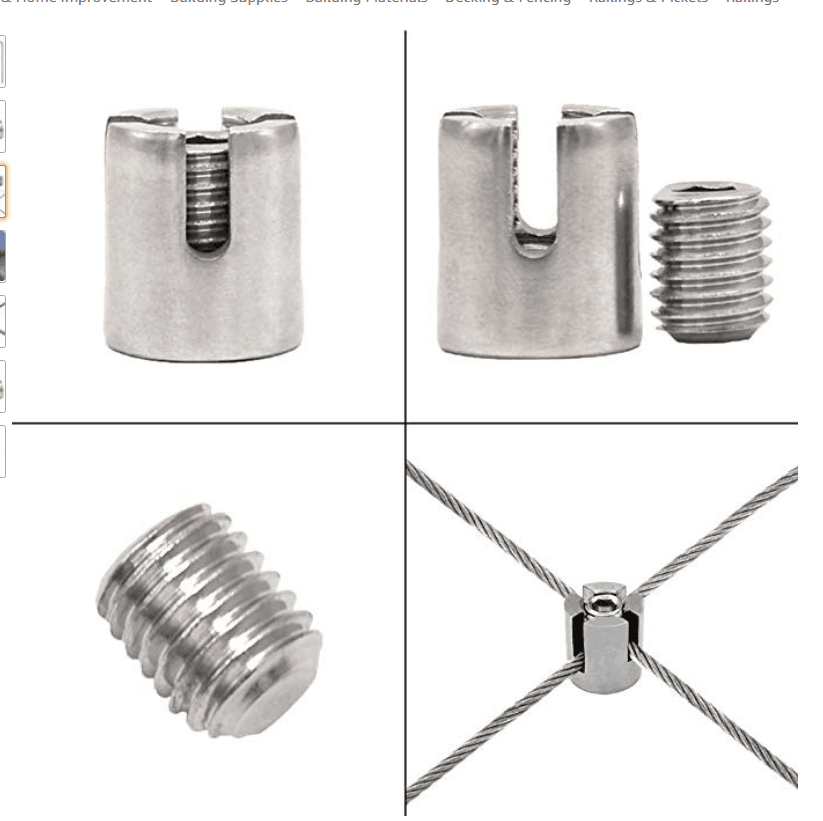 Stainless Steel Swageless Threaded Terminal