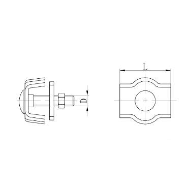 Wire Rope Fitting 304 316 Stainless Steel Simplex Single Bolt Wire Rope Clip Cable Clamp