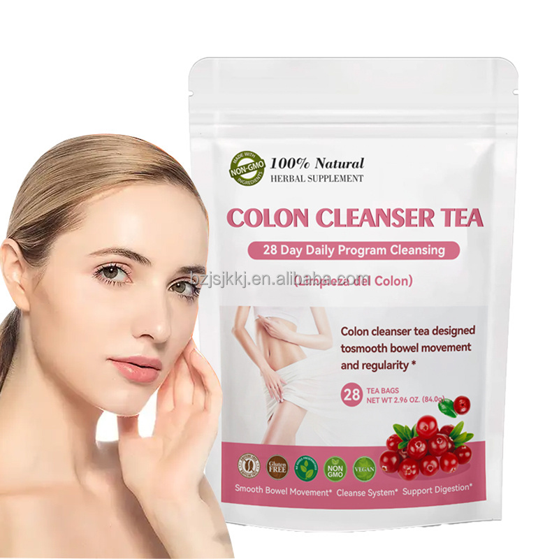 Private Label OEM ODM Health Care Constipation Tea 100% Natural Herbs Relief Relaxing Bowels Detox Beauty Colon Cleanser Tea