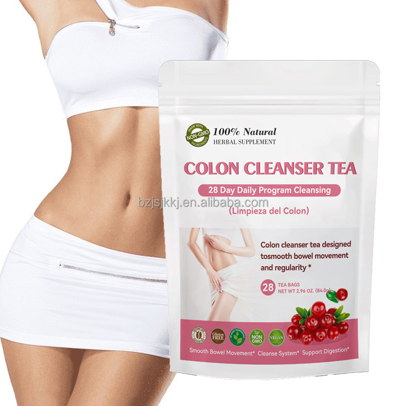 Private Label OEM ODM Health Care Constipation Tea 100% Natural Herbs Relief Relaxing Bowels Detox Beauty Colon Cleanser Tea