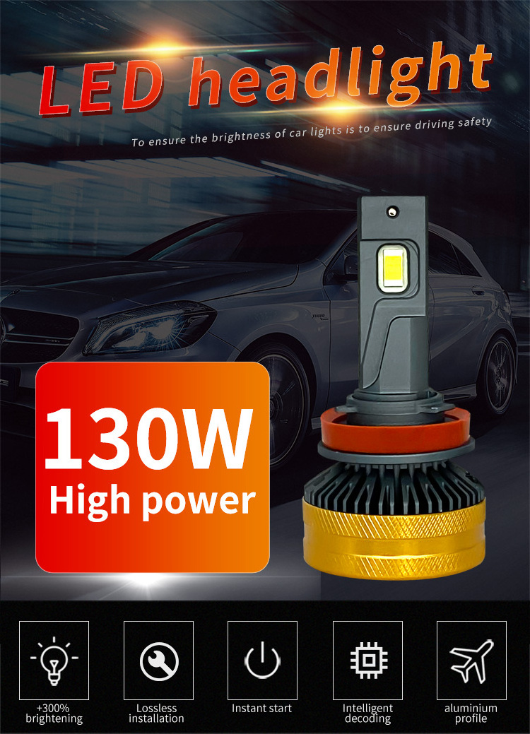 120W  led Hi/Lo Beam LED Car Light Buld 9006 9007 HB5 LED Headlight Bulbs 12V LED Headlight H4 LED