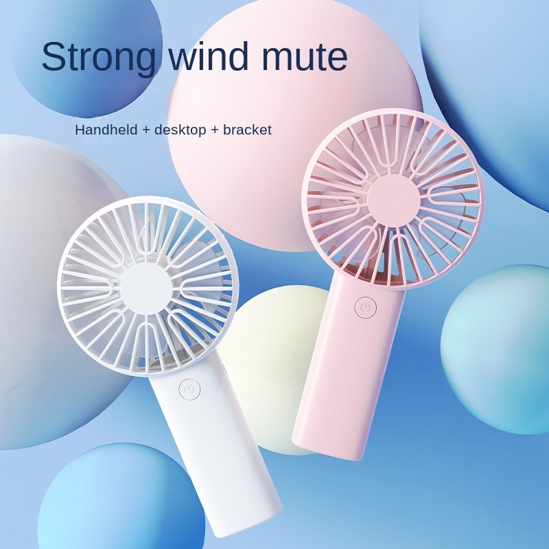 Gift customization  Portable Desk Mini Handheld Fan Rechargeable USB Mini Lash Fans For Eyelash Extensions